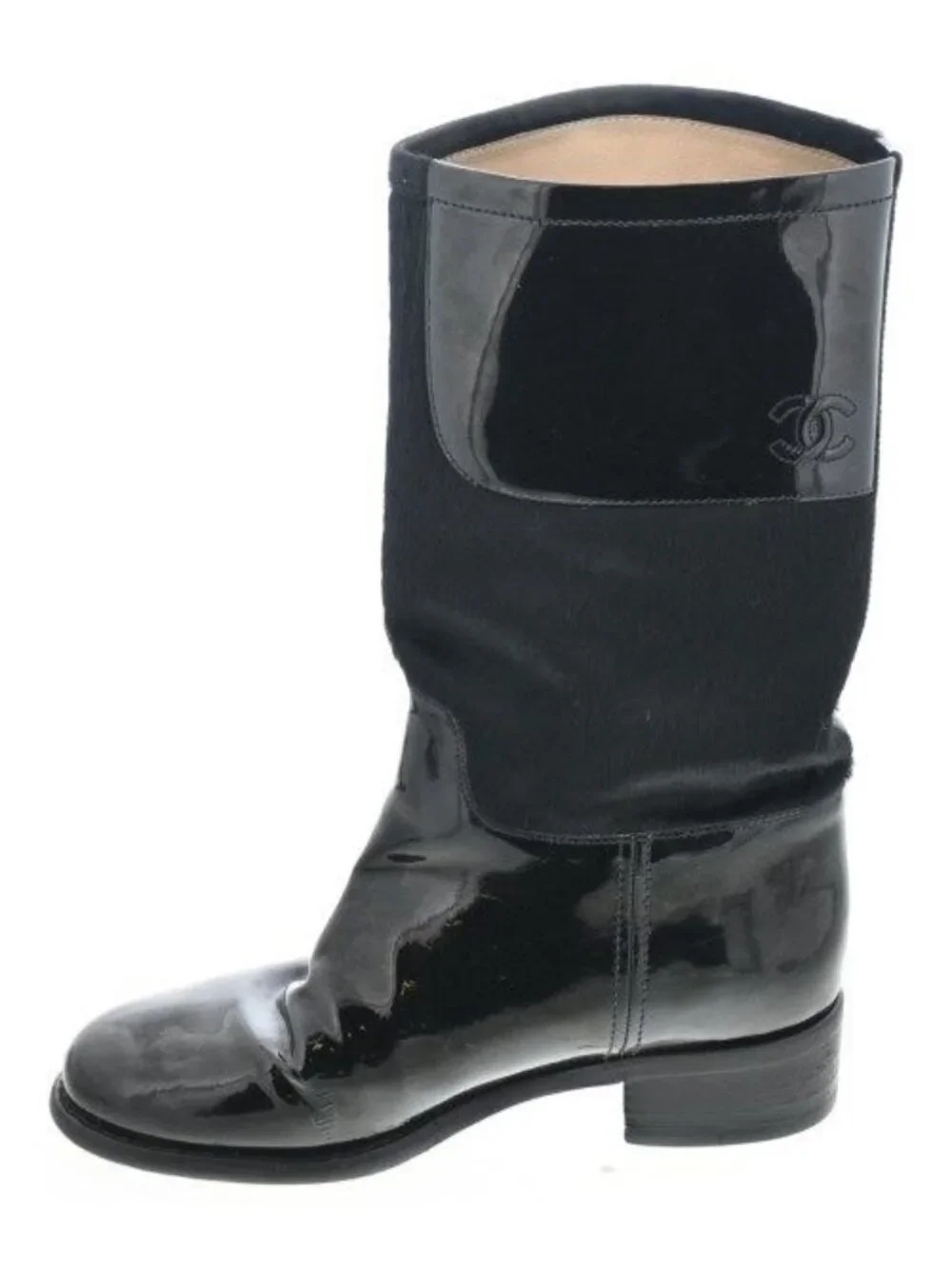 Chanel Boots Black
